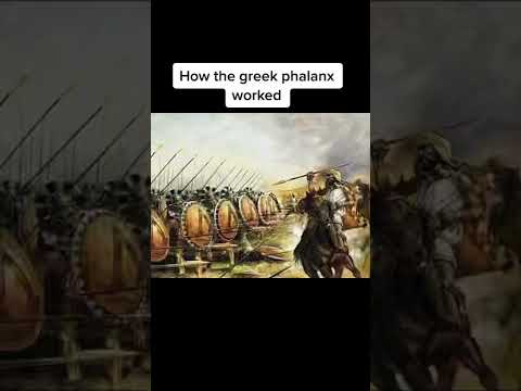 How the greek phalanx worked