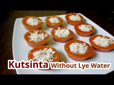 Kutsinta Without Lye Water | Kutsina Recipe