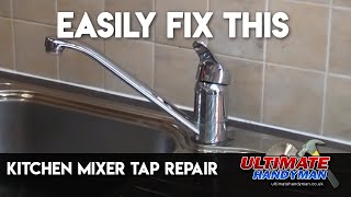 Kitchen mixer tap repair