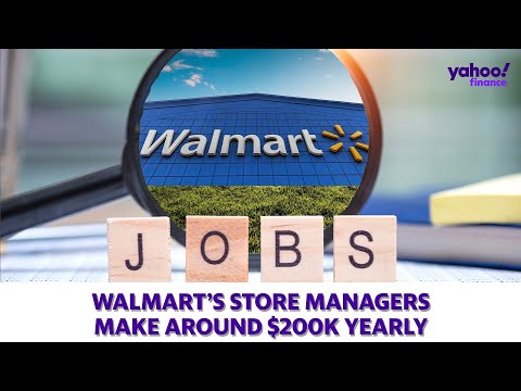 Walmart는 매장 관리자에게 연간 약 20만 달러를 제공합니다. | Walmart offers store managers around $200K yearly