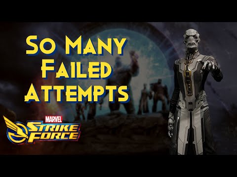 Unlocking Ebony Maw?  Without Yo-yo  100% F2P - Marvel Strike Force