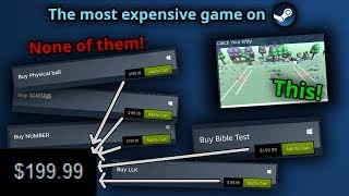 What's The Most Expensive Game on Steam?