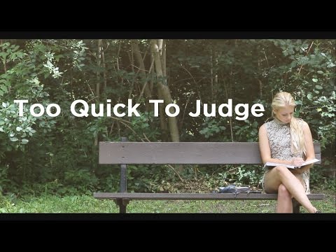 Too Quick To Judge (Touching Short-Film)