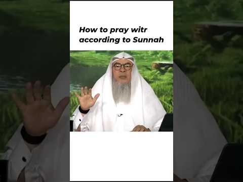 how to pray witr?   #prayer #namaz #witr #sunnah