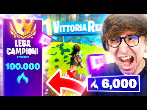 LEGA CAMPIONE 6000 PUNTI!! Road To 100K Arena Fortnite #2