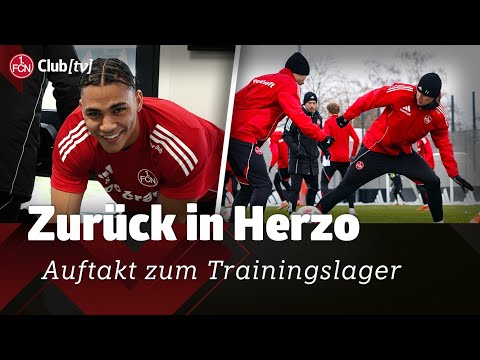 Wiedersehen & Auftakt am HomeGround | Winter-Trainingslager 2026 | 1. FC Nürnberg
