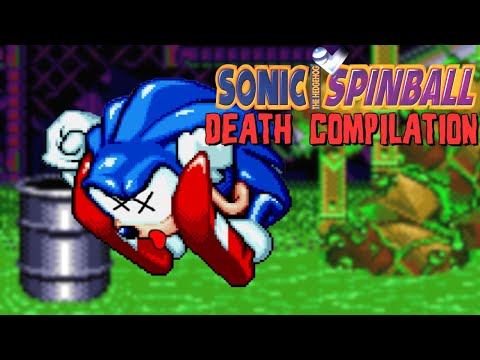 Sonic The Hedgehog Spinball Death Compilation (Sega Genesis)