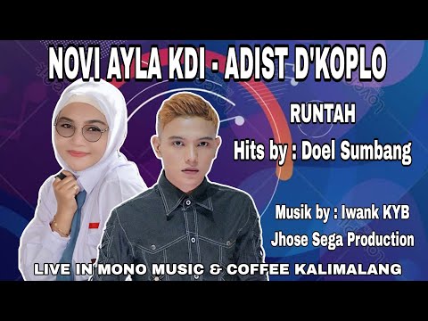 NOVI AYLA KDI feat ADIST D'KOPLO " R U N T A H " Live in Mono Music & Coffee Kalimalang