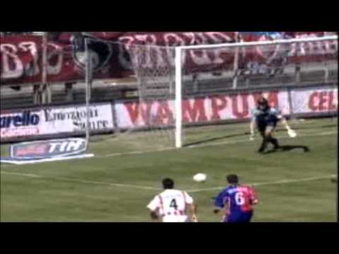 Serie A 2000-2001, day 26 Vicenza - Bologna 4-2 (Toni, 2 Kallon, Sommese, Bia, Brioschi)