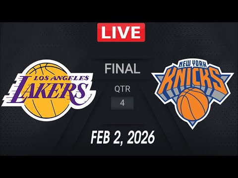 NBA LIVE! Los Angeles Lakers vs New York Knicks | February 2, 2026 NBA Regular Season LIVE