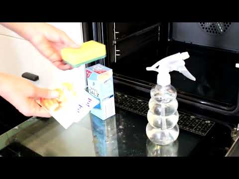 Backofen glänzt wie neu ! reinigen mit Salz und Backpulver - Oven Shines Like New! with emperor soda