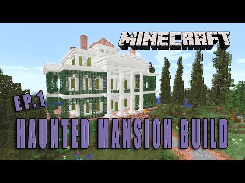 Minecraft: How To Make A Haunted Mansion  (Halloween Build Part 1)