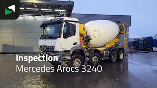 Camion malaxeur Mercedes-Benz Arocs 3240 8X4 9m3 mixer Steelsuspension Automatic Airco Euro 6 à vendre - Image 4 | Machineryline GA Camion malaxeur Mercedes-Benz Arocs 3240 8X4 9m3 mixer Steelsuspension Automatic Airco Euro 6 | Image 4 - Machineryline