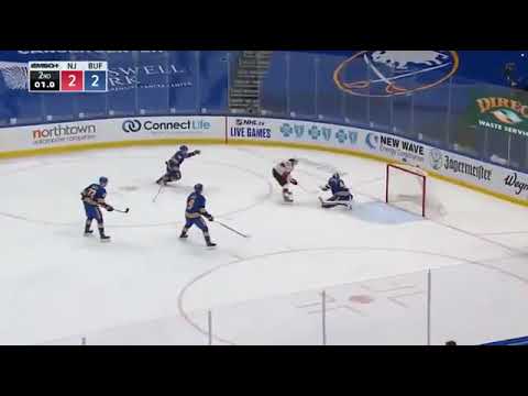 Miles Wood Buzzer Beater Goal vs Sabres 1/31/21