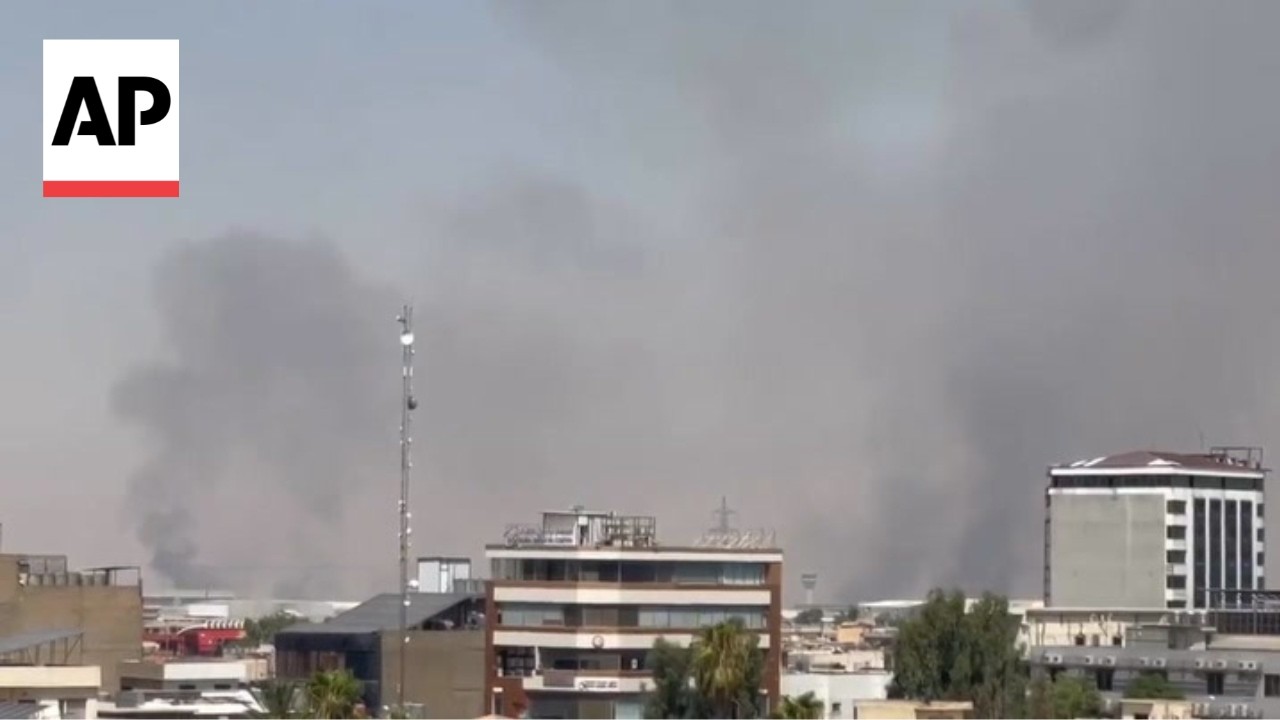 Video | At least 7 explosions near military base hosting US forces in northern Iraq