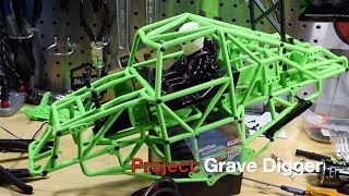 Project Grave Digger - Mamba X and Spektrum Receiver install