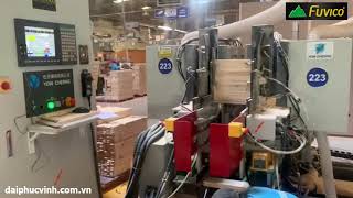 YC-TD3 | Máy làm mộng dương CNC 3 cây 1 lần,  đứng nạp phôi không kịp