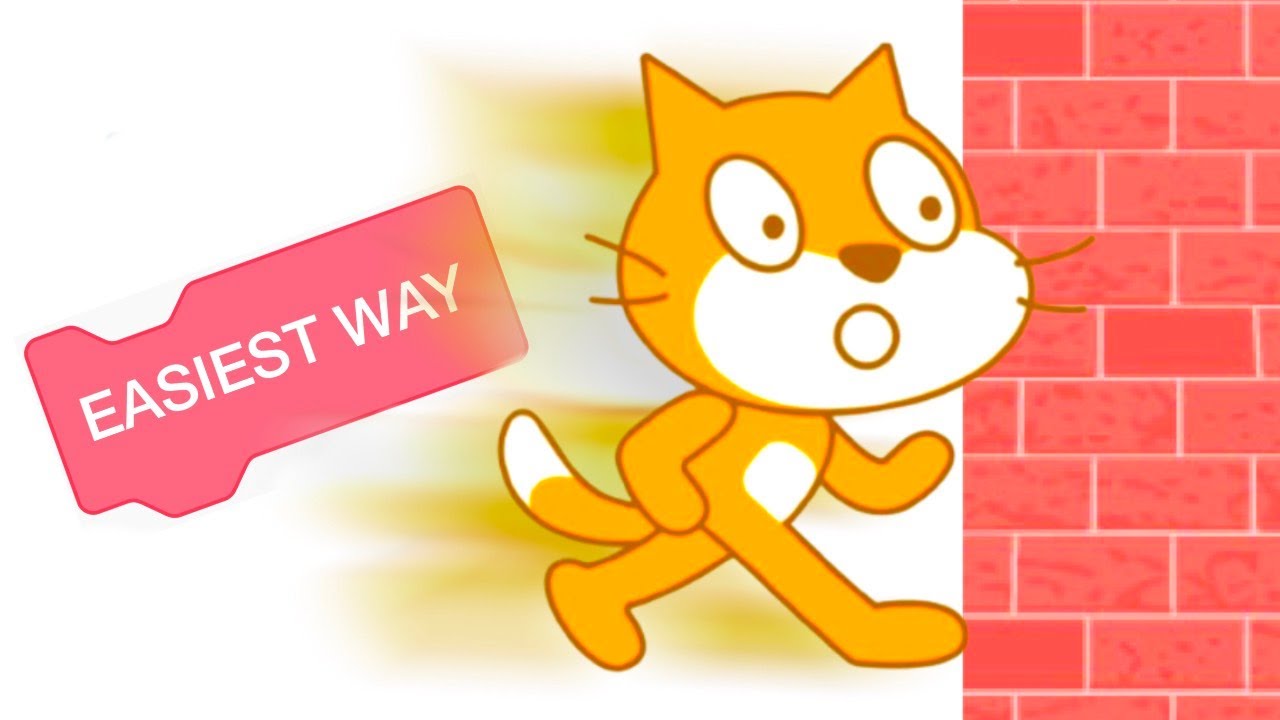 Collisions in Scratch  - The EASY WAY