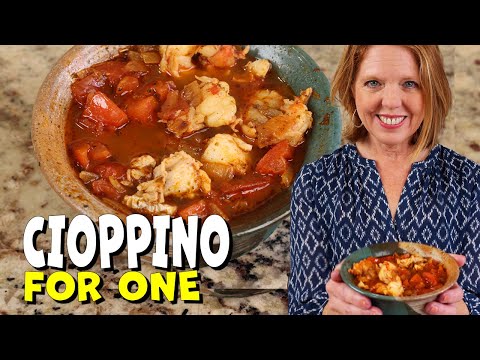 Cioppino Fish Stew - Cooking for One