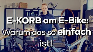 Du hast den richtigen E-Korb für Dein E-Bike noch nicht gefunden? Dann probiere diese Systeme aus!