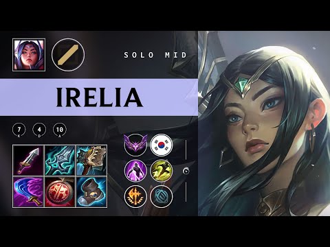 Irelia Mid vs Fizz - KR Master Patch 25.24