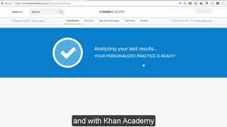 Connect College Board to Khan Academy