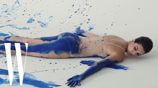 Kendall Jenner Recreates Four Iconic Pieces of Performance Art | W Magazine