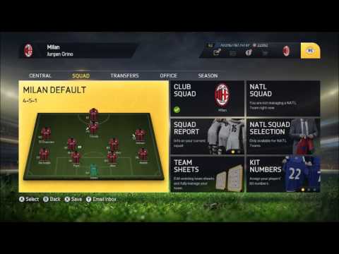 FIFA 15 Next Gen AC Milan Career Mode Ep. 1 - TRANSFER WINDOW