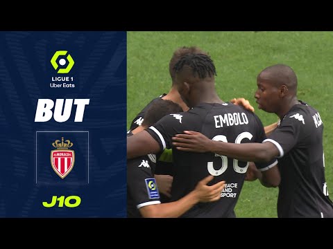But Breel EMBOLO (45' +1 - ASM) MONTPELLIER HÉRAULT SC - AS MONACO (0-2) 22/23
