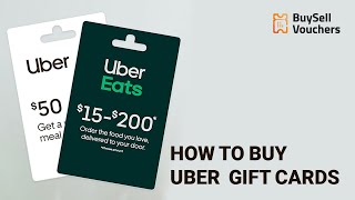 How to Buy Uber Gift Cards | Purchaser Guide 2024