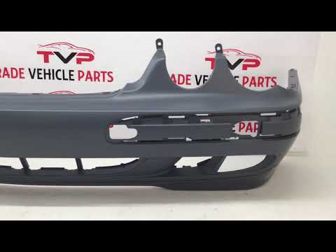 Fits Mercedes E Class W210 S210 1999-2002 Front Bumper Primed Elegance/Avantgarde No Washer Holes video