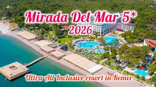 Mirada Del Mar Hotel 5* 2026 / Kemer Goynuk Antalya Turkey 🇹🇷 