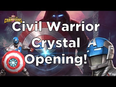 Monthly Civil Warrior Crystal! - Did We Pull a 4 Star? - Marvel Contest Of Champions