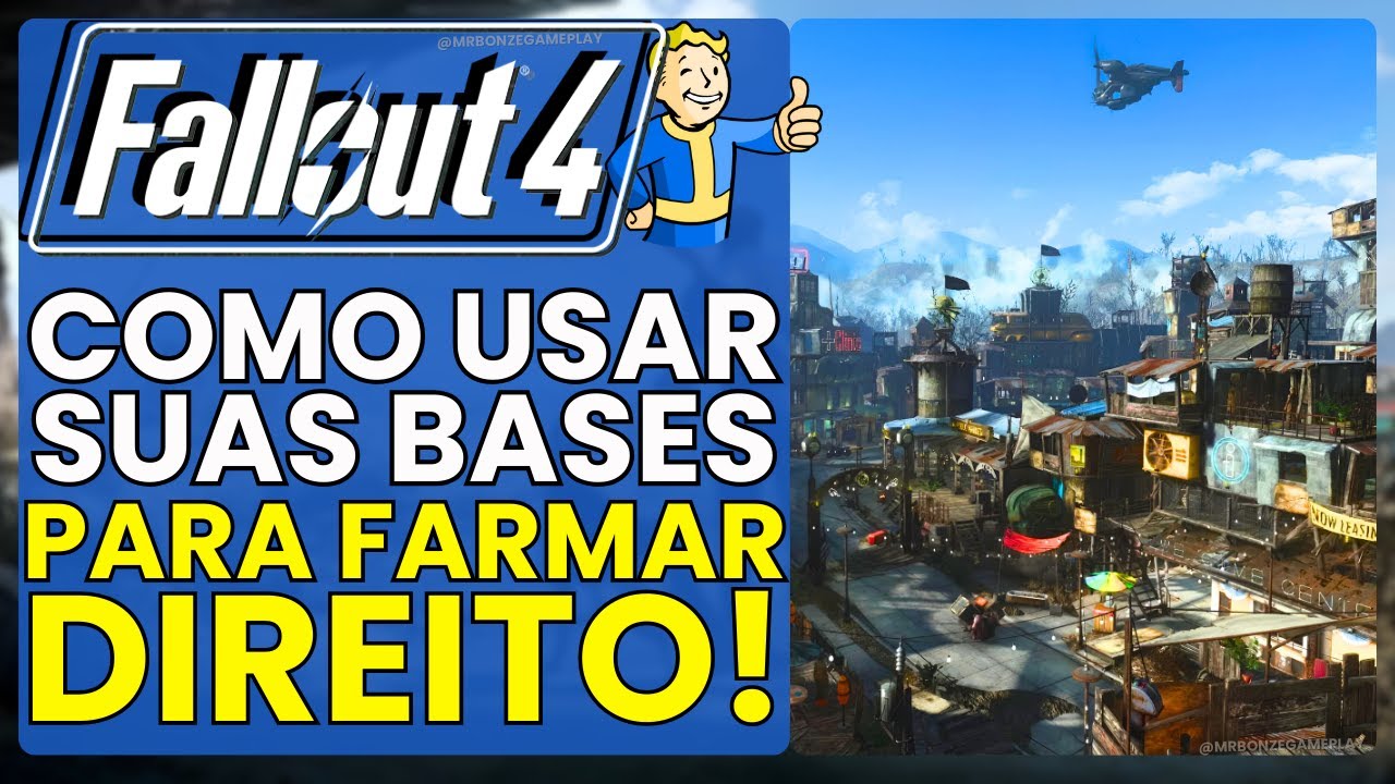 GUIA de FARM em ASSENTAMENTOS no Jogo Fallout 4 (Guia e Passo a Passo)
