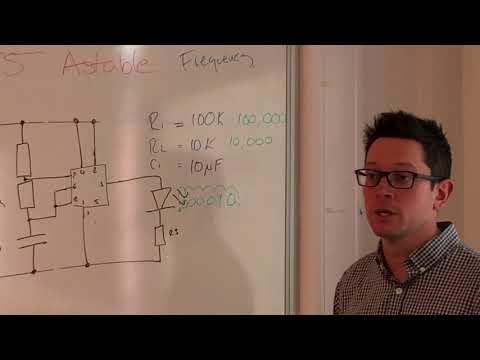 GCSE Revision: 555 Astable Frequency Calculation Calc