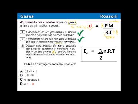 Acafe 2017 1 Medicina - Q40 Densidade e Energia cinética de gases