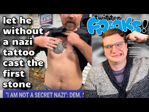 THE ONLY THING THAT CAN STOP A BAD GUY WITH A NAZI TATTOO? YEP, YOU GUESSED IT, - Twitter Freax