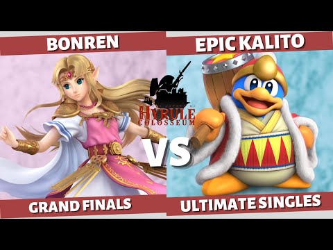 Hyrule Colosseum #4 - GRAND FINALS: Bonren (Zelda) VS EPIC KALITO (DDD) SSBU SINGLES