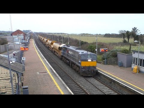 082 on an empty HOBs working @ Gormanston (22-2-2018)