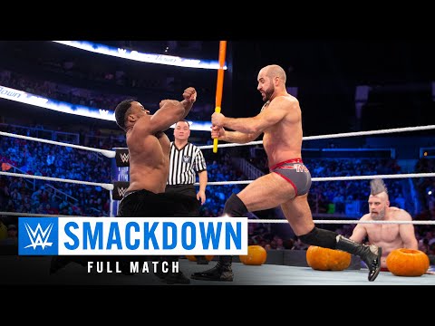 FULL MATCH: Big E vs. Cesaro - Trick or Street Fight: SmackDown, Oct. 30, 2018