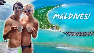 OUR HONEYMOON IN THE MALDIVES! (Hideaway Beach Resort)