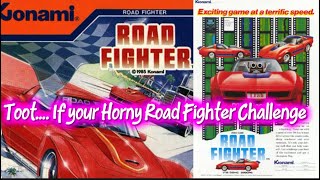 Toot if your Horny Road Fighter Challenge! @tootyuk  #gaming #retrogaming #gamingchannel 
