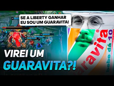 VIREI UM GUARAVITA? Liberty vs Netshoes Miners no CBLOL