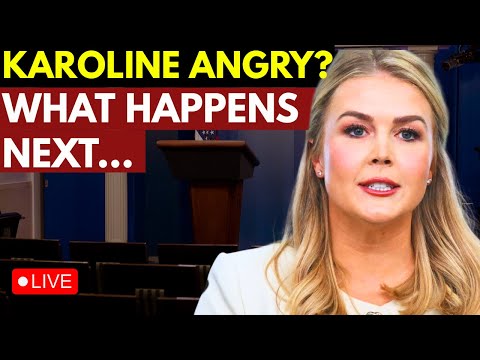 Karoline Leavitt Live: Karoline Leavitt Snaps at Reporter as Trump’s Secrecy on Iran Draws Scrutiny|
