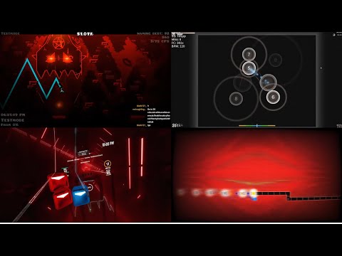 CRIM3S - LOST (XVA Remix) in 4 different games