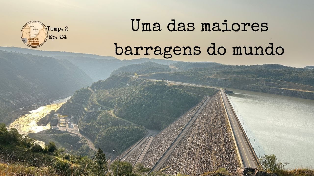 3ª MAIOR USINA HIDRELÉTRICA DO MUNDO DE ENROCAMENTO EM CONCRETO | MAIS DE 200 METROS DE ALTURA
