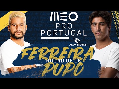 Italo Ferreira vs Miguel Pupo MEO Pro Portugal - Round of 16 Heat Replay
