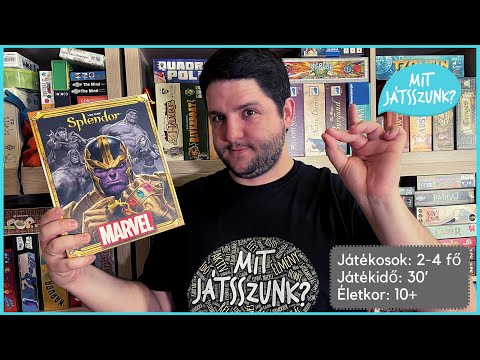 Splendor Marvel Játékbemutató - Mit Játsszunk?