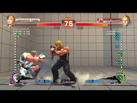Super Street Fighter IV AE2012 - tenku_touhuya (Cody) Vs piccolo48 (Abel)