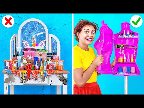 BEST PARENTING HACKS FOR HOME || DIY Decor Ideas for Parents and Kids! Makeover by 123 GO!